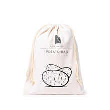 Load image into Gallery viewer, Organic Linen Potato Bag