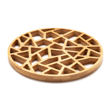 Load image into Gallery viewer, Bamboo Heat Trivet Mat