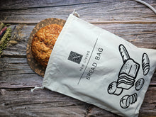Load image into Gallery viewer, GOTS Certified Cotton Plastic Lined Bread Bag
