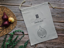 Load image into Gallery viewer, Organic Linen Onion Bag