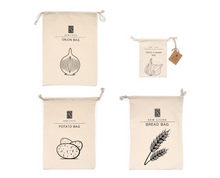 Load image into Gallery viewer, Organic Linen Cotton Food Storage Bundle